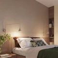 Kinkiet NOX 1 taupe z włącznikiem SL.2497 SOLLUX
