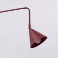 Kinkiet NOX 1 burgund z włącznikiem SL.2498 SOLLUX