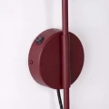 Kinkiet NOX 1 burgund z włącznikiem SL.2498 SOLLUX