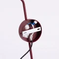 Kinkiet NOX 1 burgund z włącznikiem SL.2498 SOLLUX