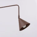 Kinkiet NOX 1 brązowy z włącznikiem SL.2504 SOLLUX