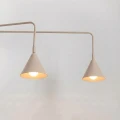 Kinkiet NOX 2 taupe z włącznikiem SL.2512 SOLLUX