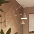 Kinkiet NOX 2 taupe z włącznikiem SL.2512 SOLLUX