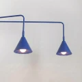 Kinkiet NOX 2 ultramaryna z włącznikiem SL.2514 SOLLUX