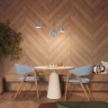 Kinkiet NOX 2 błękitny z włącznikiem SL.2520 SOLLUX
