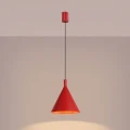 Lampa wisząca NOX 25 czerwona SL.2533 SOLLUX