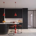 Lampa wisząca NOX 25 czerwona SL.2533 SOLLUX