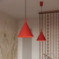 Lampa wisząca NOX 25 czerwona SL.2533 SOLLUX