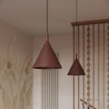 Lampa wisząca NOX 25 brązowa SL.2534 SOLLUX