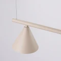 Żyrandol NOX 4L taupe SL.2557 SOLLUX