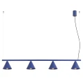 Żyrandol NOX 4L ultramaryna SL.2559 SOLLUX