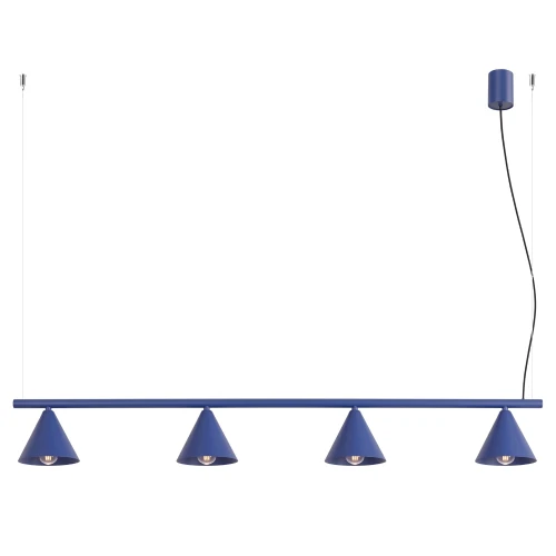 Żyrandol NOX 4L ultramaryna SL.2559 SOLLUX