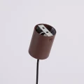 Żyrandol NOX 4L brązowa SL.2564 SOLLUX