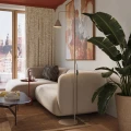 Lampa podłogowa NOX taupe SL.2587 SOLLUX
