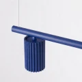 Żyrandol KARBON 4 ultramaryna SL.2717 SOLLUX
