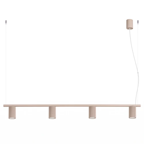 Żyrandol KARBON 4 taupe SL.2718 SOLLUX