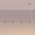 Żyrandol KARBON 4 taupe SL.2718 SOLLUX