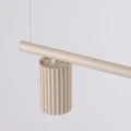 Żyrandol KARBON 4 taupe SL.2718 SOLLUX