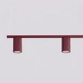 Żyrandol KARBON 4 burgund SL.2719 SOLLUX