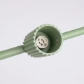 Żyrandol KARBON 4 szałwiowa SL.2722 SOLLUX