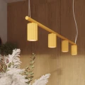 Żyrandol KARBON 4 żółta SL.2723 SOLLUX