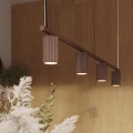 Żyrandol KARBON 4 brązowa SL.2725 SOLLUX