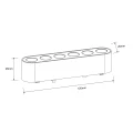 Reflektor Magnetic Slim Zing 6W LED CCT czarny LP-636-MAG SLIM 6W CCT BK Light Prestige