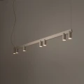Lampa wisząca FOURTY LINE LED 8W + 7xGU10 beżowa 12294 Nowodvorski