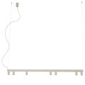 Lampa wisząca FOURTY LINE LED 8W + 7xGU10 beżowa 12294 Nowodvorski
