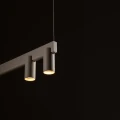 Lampa wisząca FOURTY LINE LED 8W + 7xGU10 beżowa 12294 Nowodvorski