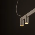 Lampa wisząca FOURTY LINE LED 8W + 7xGU10 beżowa 12294 Nowodvorski