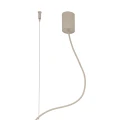 Lampa wisząca FOURTY LINE LED 8W + 7xGU10 beżowa 12294 Nowodvorski
