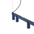 Lampa wisząca FOURTY LINE LED 8W + 7xGU10 granatowa 12293 Nowodvorski