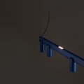 Lampa wisząca FOURTY LINE LED 8W + 7xGU10 granatowa 12293 Nowodvorski