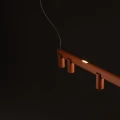 Lampa wisząca FOURTY  LINE LED 8W + 7xGU10 terakota 12423 Nowodvorski