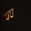 Lampa wisząca FOURTY  LINE LED 8W + 7xGU10 terakota 12423 Nowodvorski