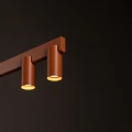 Lampa wisząca FOURTY  LINE LED 8W + 8xGU10 terakota 12424 Nowodvorski
