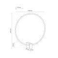 VEXA BROWN KINKIET LED 18W 18306 TK Lighting