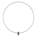 VEXA BROWN KINKIET LED 30W 18309 TK Lighting