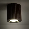EVE CORTE WOOD ORZECH LAMPA SUFITOWA 1XGU10 11778 TK Lighting