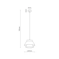 KALUM WOOD LAMPA WISZĄCA 1XE27 11783 TK Lighting