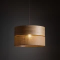 DORMA WOOD JUTA LAMPA WISZĄCA 1XE27 11787 TK Lighting