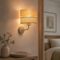 DORMA WOOD JUTA KINKIET 1XE27 11788 TK Lighting