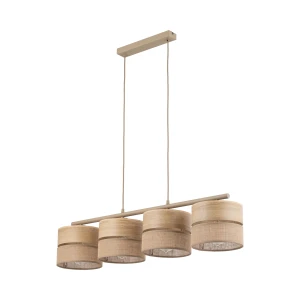 DORMA WOOD JUTA LAMPA WISZĄCA 4XE27 11789 TK Lighting