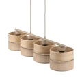 DORMA WOOD JUTA LAMPA WISZĄCA 4XE27 11789 TK Lighting