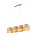 DORMA WOOD JUTA LAMPA WISZĄCA 4XE27 11789 TK Lighting