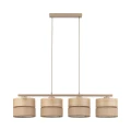 DORMA WOOD JUTA LAMPA WISZĄCA 4XE27 11789 TK Lighting