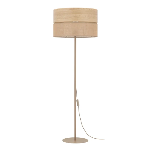 DORMA WOOD JUTA LAMPA PODŁOGOWA 1XE27 16226 TK Lighting