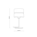 DORMA WOOD JUTA LAMPKA NOCNA 1XE27 16227 TK Lighting