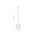 SIERRA WOOD LAMPA WISZĄCA 1XE27 11800 TK Lighting